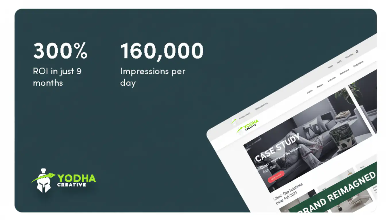 Case study preview showcasing Vector Labs brand experience